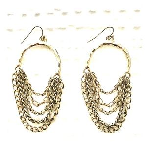 Gold Chandelier Earrings